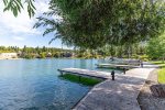 Private dock for boating during your stay.  no boat trailers allowed in HOA